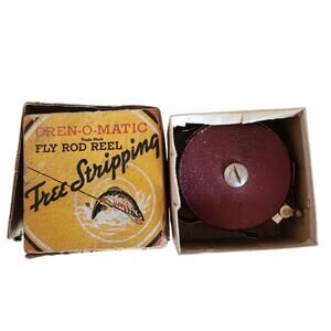 South Bend Oren-O-Matic Fly Reel No. 1130 Model D Automatic Reel MCM USA Made